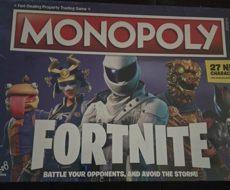 Fortnite Monopoly Board Games