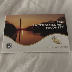 2019 USA Mint Proof Coin Set