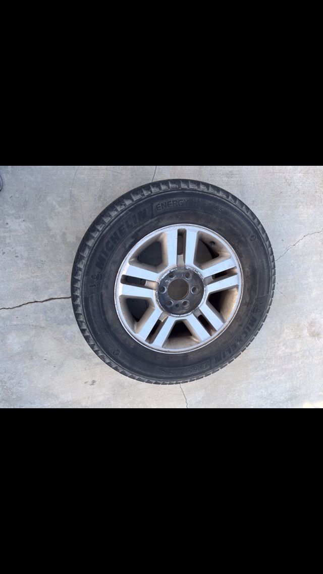 1 - 265/65r18 6x135 6x5.31 Stock F-150 Expedition Wheel Rim Tire