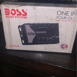 Boss Bvam5 Video Signal Amplifier 