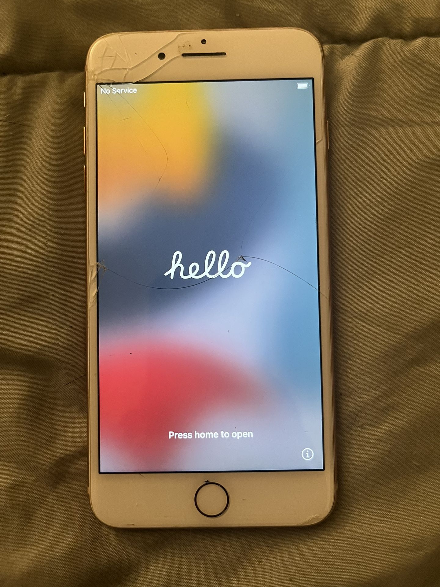 Unlocked Rose Gold iPhone 8+ 64GB