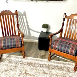 Wooden Chair Set 