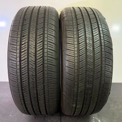 V755  235 50 21 101V  Goodyear Eagle Touring  2 used tires  80% life 