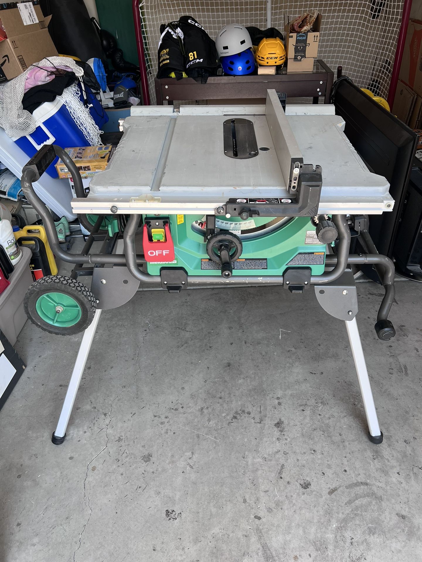Metabo HPT C10RJS 10in Jobsite Table Saw