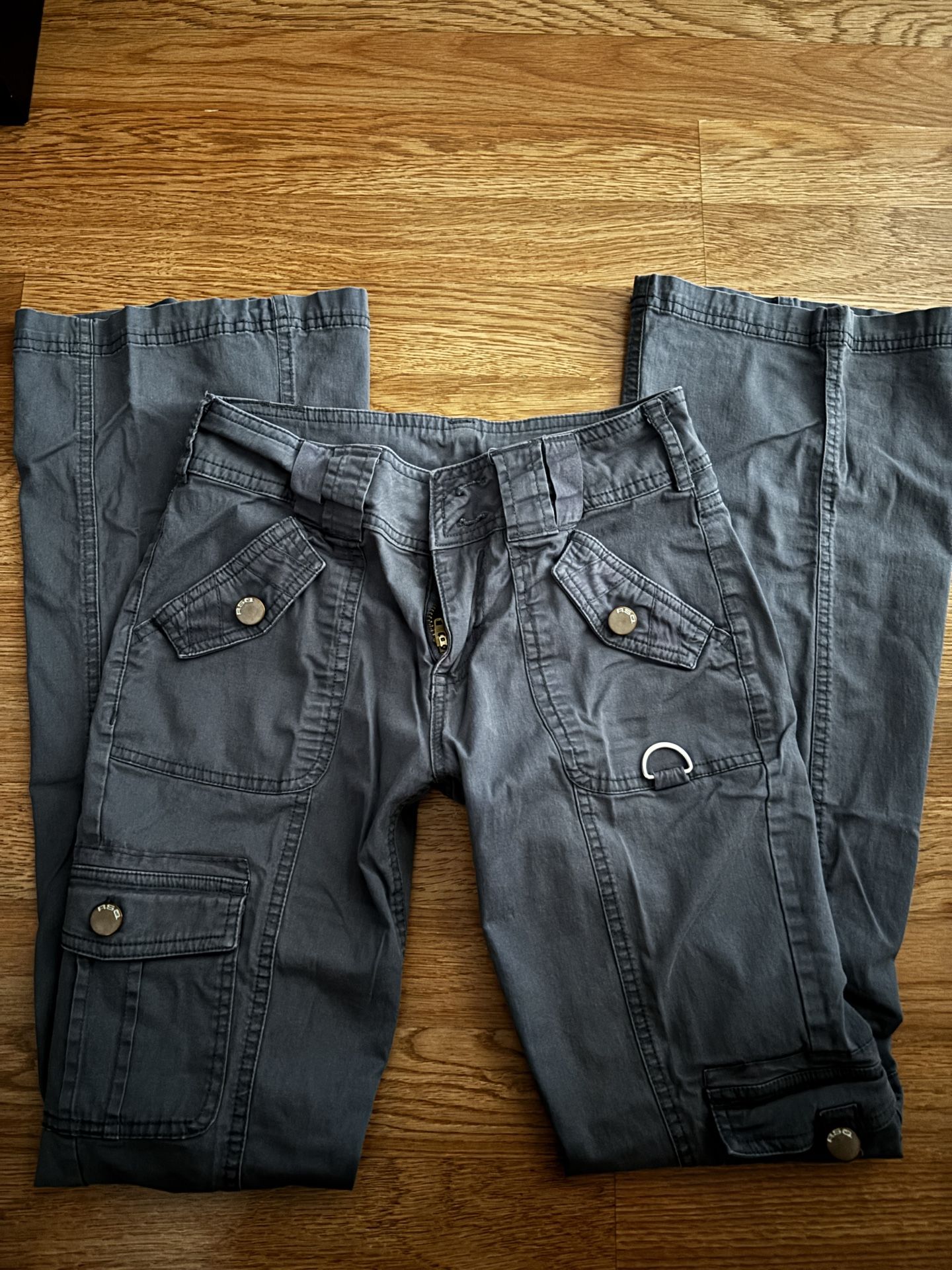 Women Cargo Flare Pants