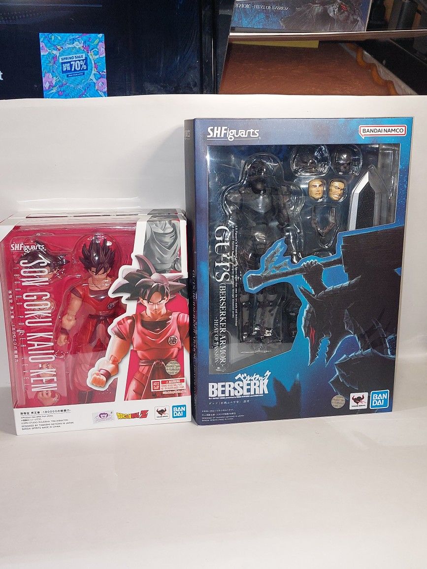 S.H. Figuarts And Mafex Figures For Sale