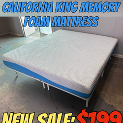 NEW GRAND LIFE CALIFORNIA KING MEMORY FOAM MATTRESS