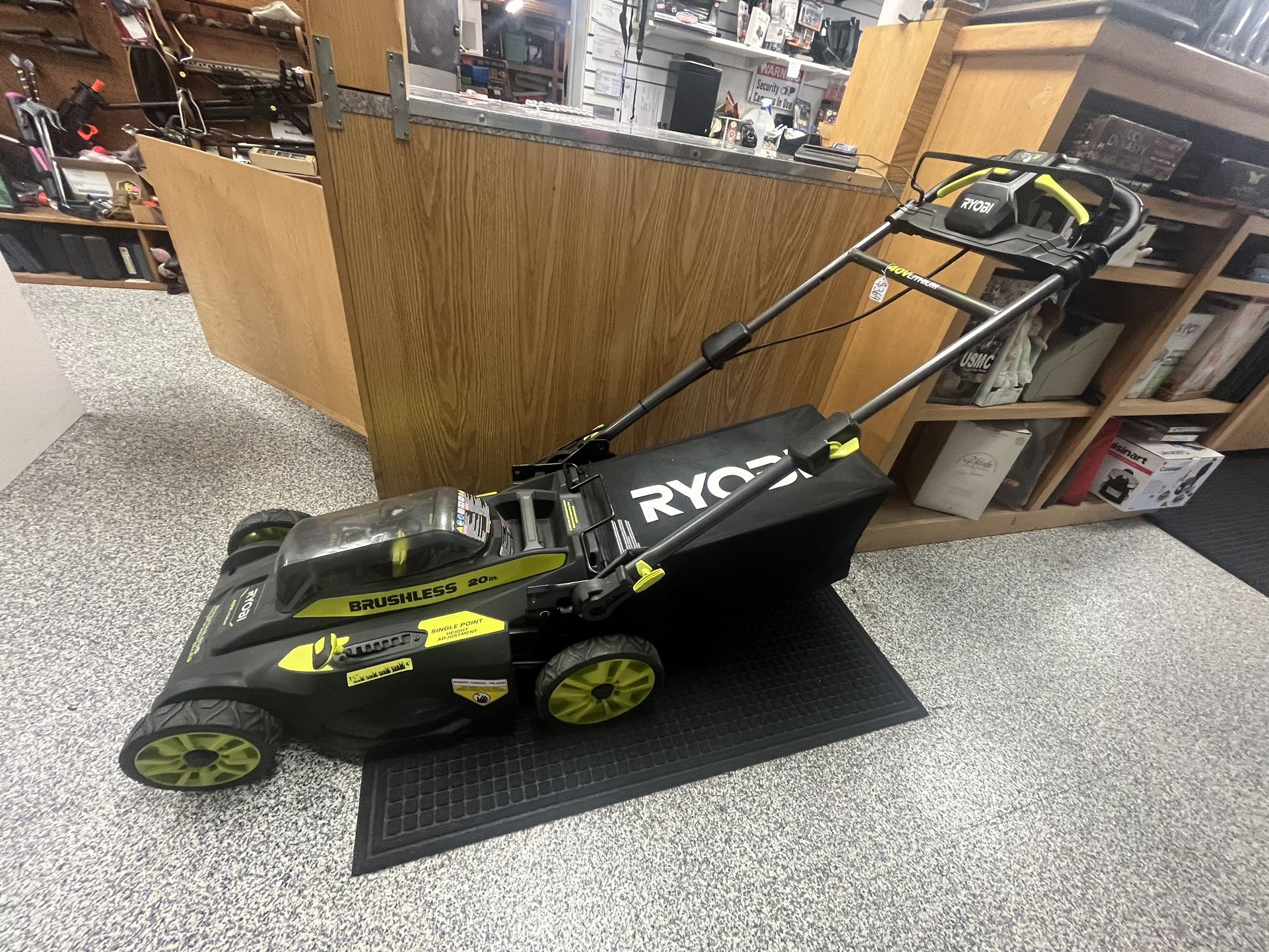 Ryobi RY401012VNM 20” Self Propelled Lawn Mower