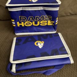 Rams Mini Cooler Lunch Bag New