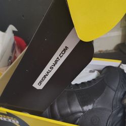 9" S.W.A.T. WATER RESISTANT WORK BOOTS 