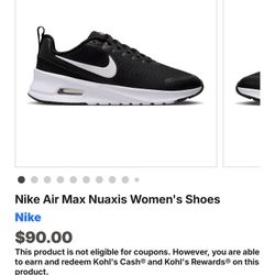 Nike Air Max Nuaxis Women's Shoes Size 10.5 New
