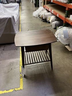 Wood Side Table