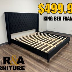 KING BED FRAME 