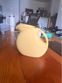 Vintage Fiesta Yellow Pitcher