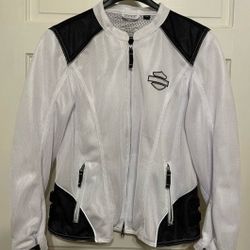 Harley Davidson Womens Jacket 2X- Dress for the slide!