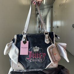 Juicy Couture M/L bag with beige bow