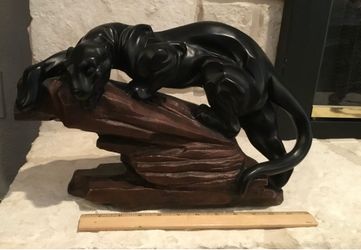 “Stalking Panther"  - 16" long x 10 1/2 high weight 8lbs