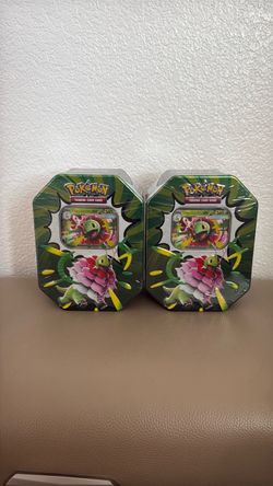 Pokémon TCG Mega Meganium ex Tin x2