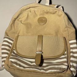 Tan Backpack