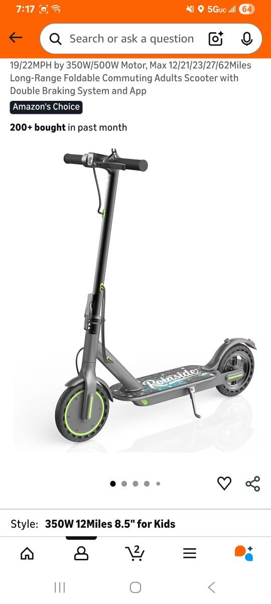 Roinside Electric Scooter for kids