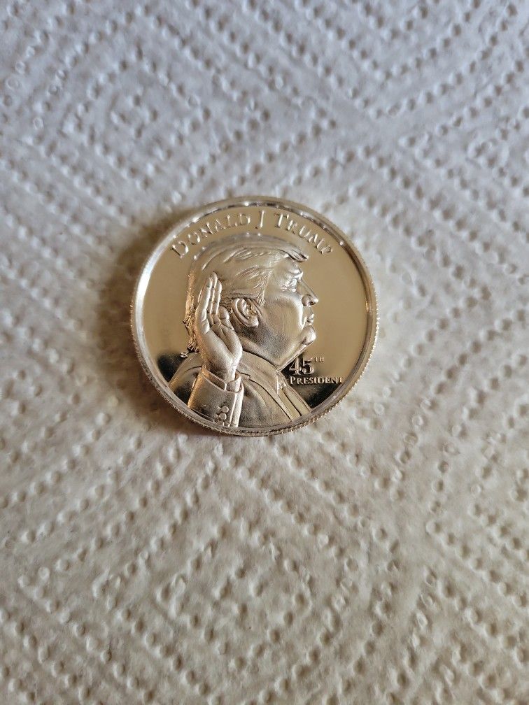 2 Trump 2oz Silver Rounds Price Is ea