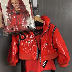 Red Descendants Halloween Costume + Wig