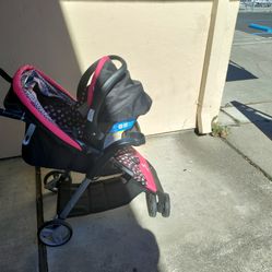 Car Seat And Baby Stroller