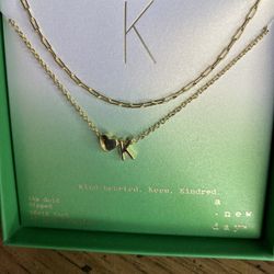 Kind hearted. Keen. Kindred. Necklace 