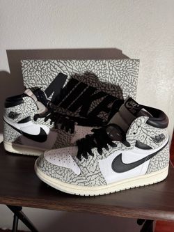 Jordan 1 Retro High OG "White Cement"