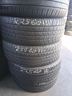 Set 225/60/18 Goodyear Eagle RSA