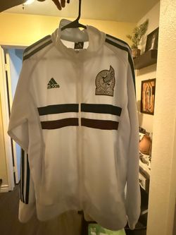 White Mexico Adidas Jersey Small