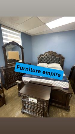 Furniture bedroom set and mattress