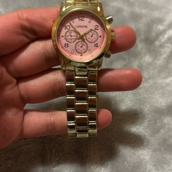 Geneva Watch (Pink Face, FMDM346C)