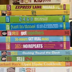12 Rachael Ray Cookbooks