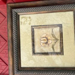 Flower Framed Picture 