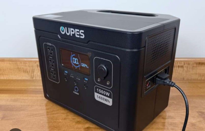 Oupes 1700 Watt 3600 Watt Peak Power Station 1488 Watt Hours Brand New In Box