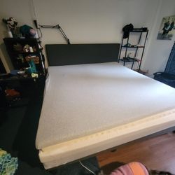 King Size Modular Latex Spring Mattress- See Description 