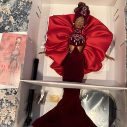 Bob Mackie Barbie Doll Jewel Essence Collection “Ruby Radiance” Vintage 1996
