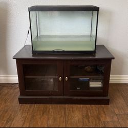 20 gallon turtle tank + stand