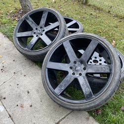 24inch wheels 6lugs