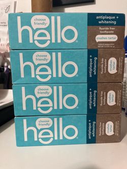 HELLO TOOTHPASTE 4pk