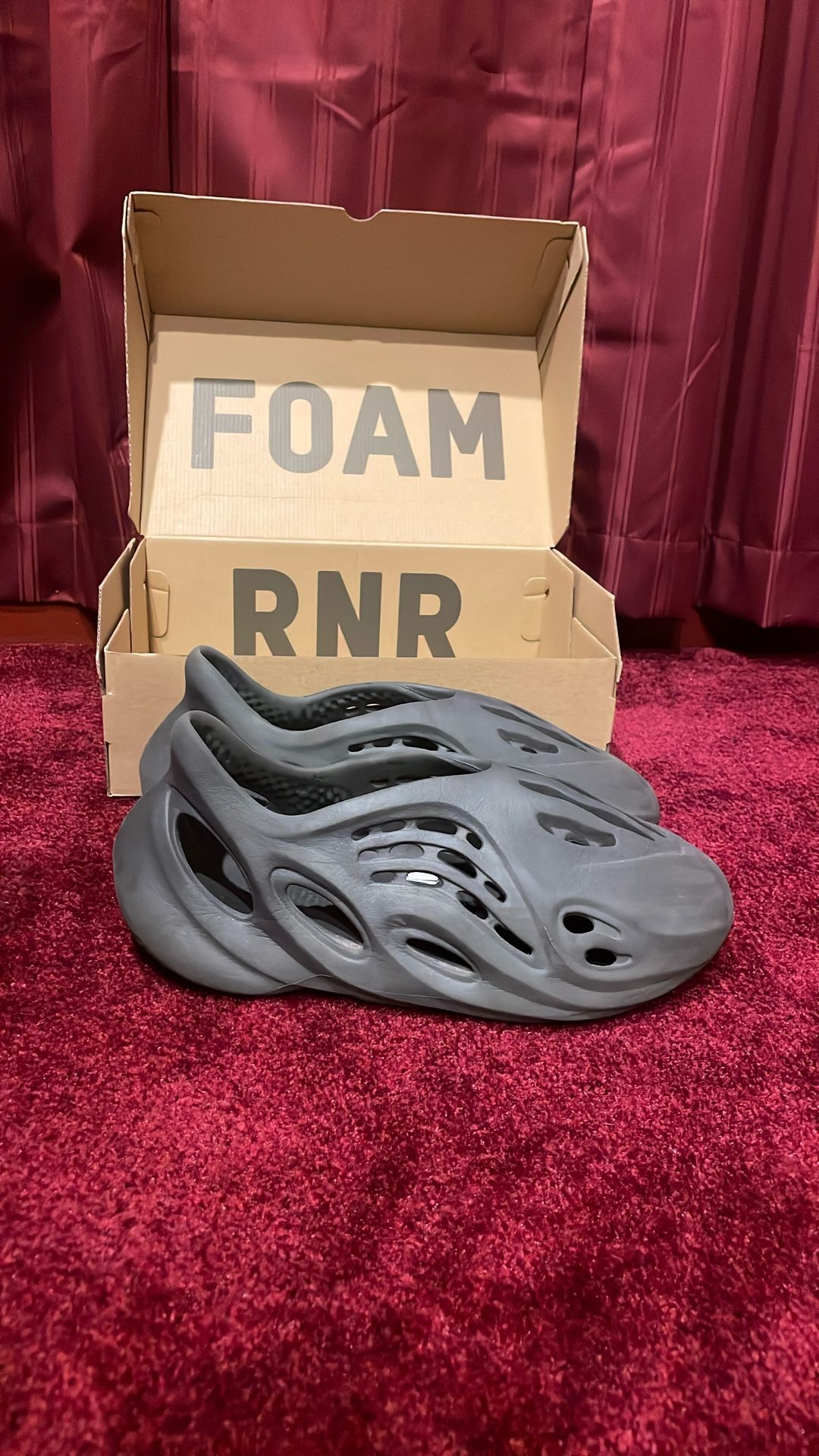 Yeezy Carbon Foam Runners