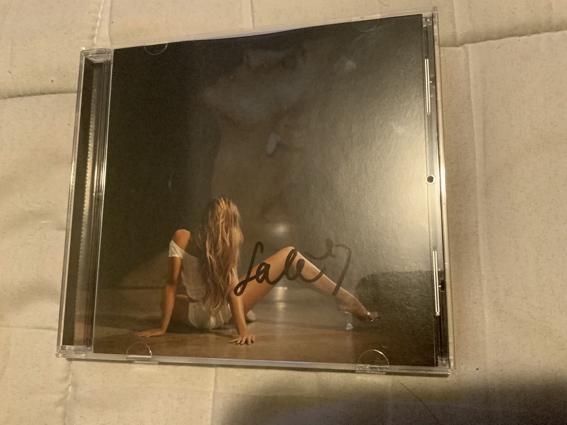 Tate mcrae signed CD so close to what
