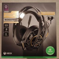 Plantronics RIG 500 PRO HX Wired Gaming Headset for Xbox One/X/Windows- Black