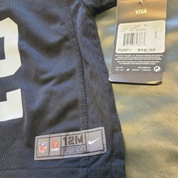 Las Vegas Oakland Raiders Jersey INFANT 12M 12 MONTHS NEW NIKE