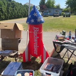 Inflatable Budweiser Fire Work 