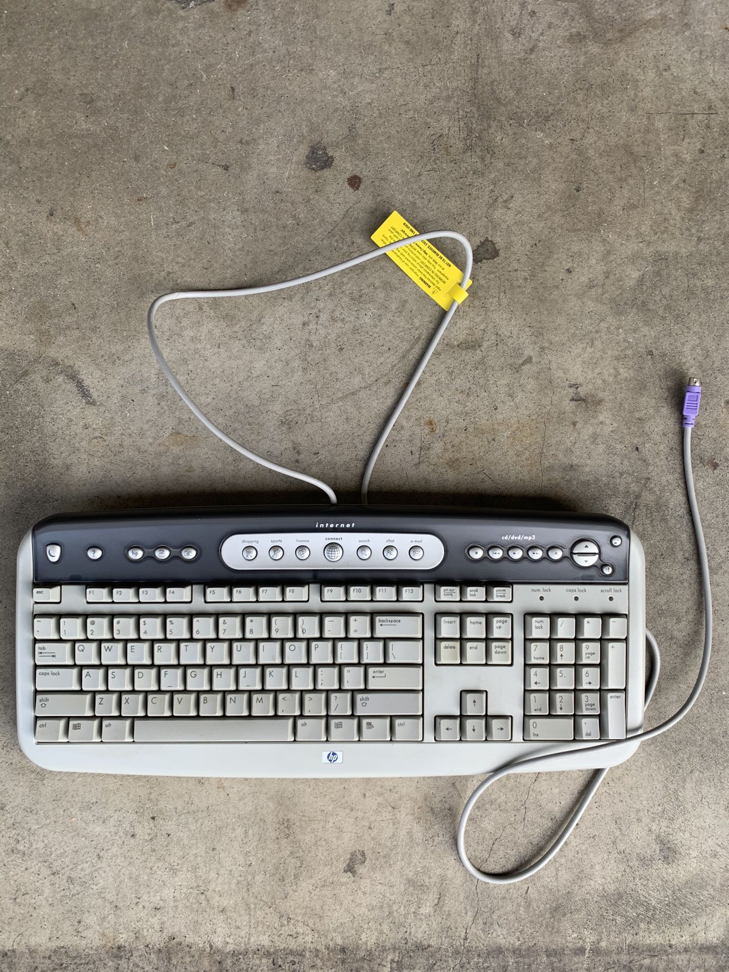 Classic Computer Keyboard HP