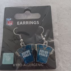 Colts Earrings & Bracelets