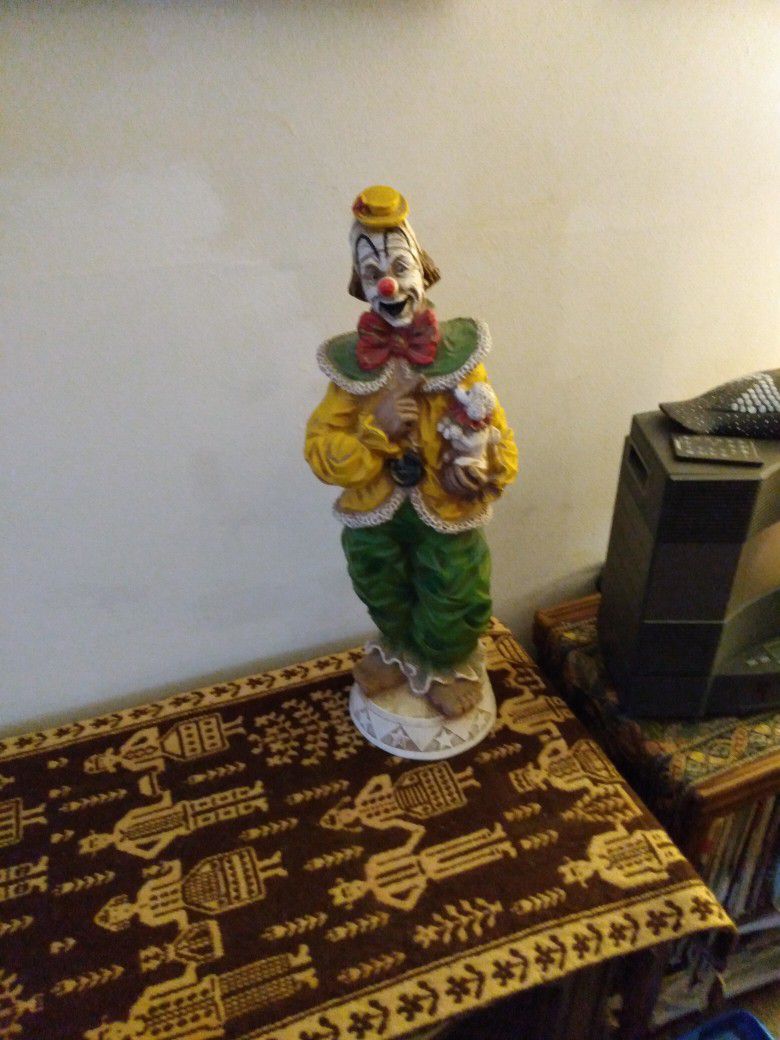Clown Statuette