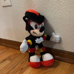 Plush Shadow The Hedgehog ⚫️💨